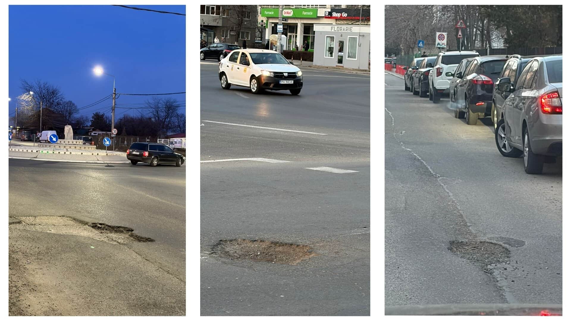 Gropile rezistă în Ploiești: șoferii așteaptă reparațiile promise Gropile rezistă în Ploiești: șoferii așteaptă reparațiile promise