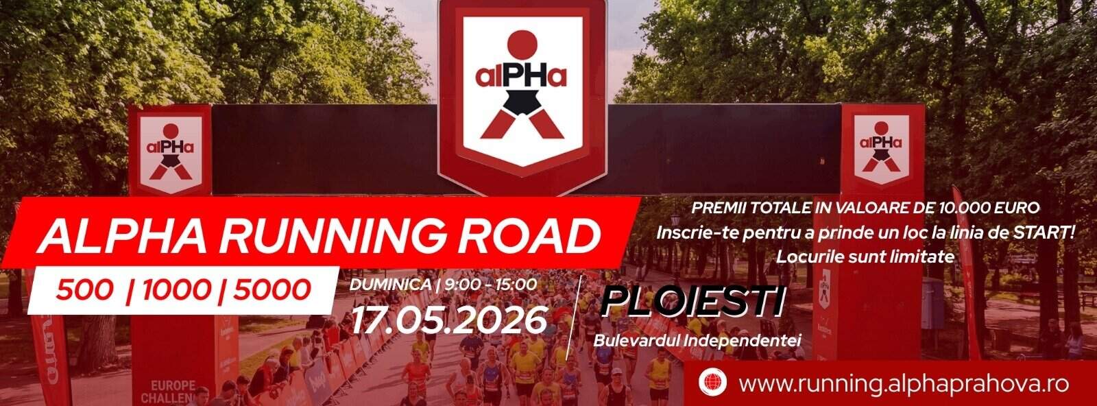 Alergare prin inima orașului: „Alpha Running Road” revine pe Bulevardul Independenței Alergare prin inima orașului: „Alpha Running Road” revine pe Bulevardul Independenței