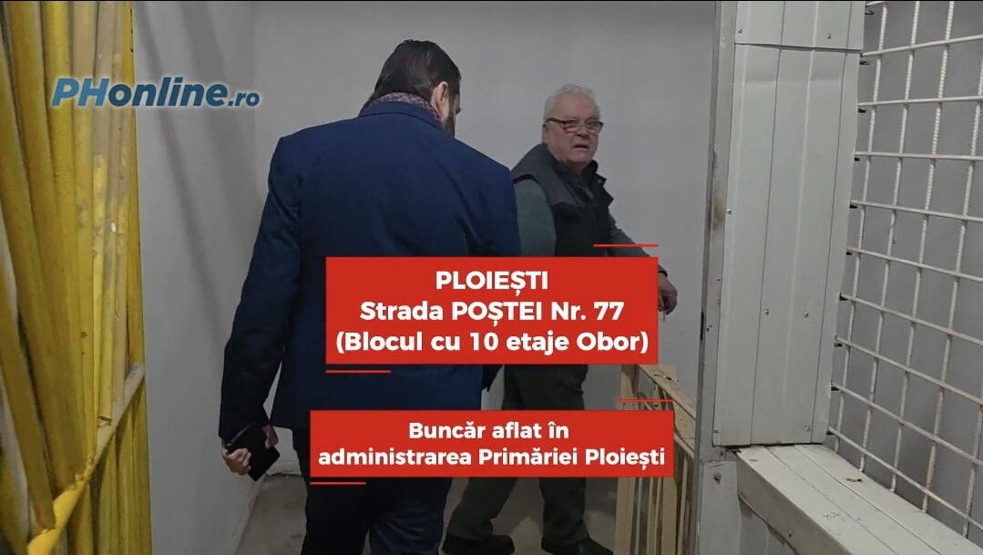 Cum arată, în realitate, un buncăr din Ploiești? Imagini din subteran