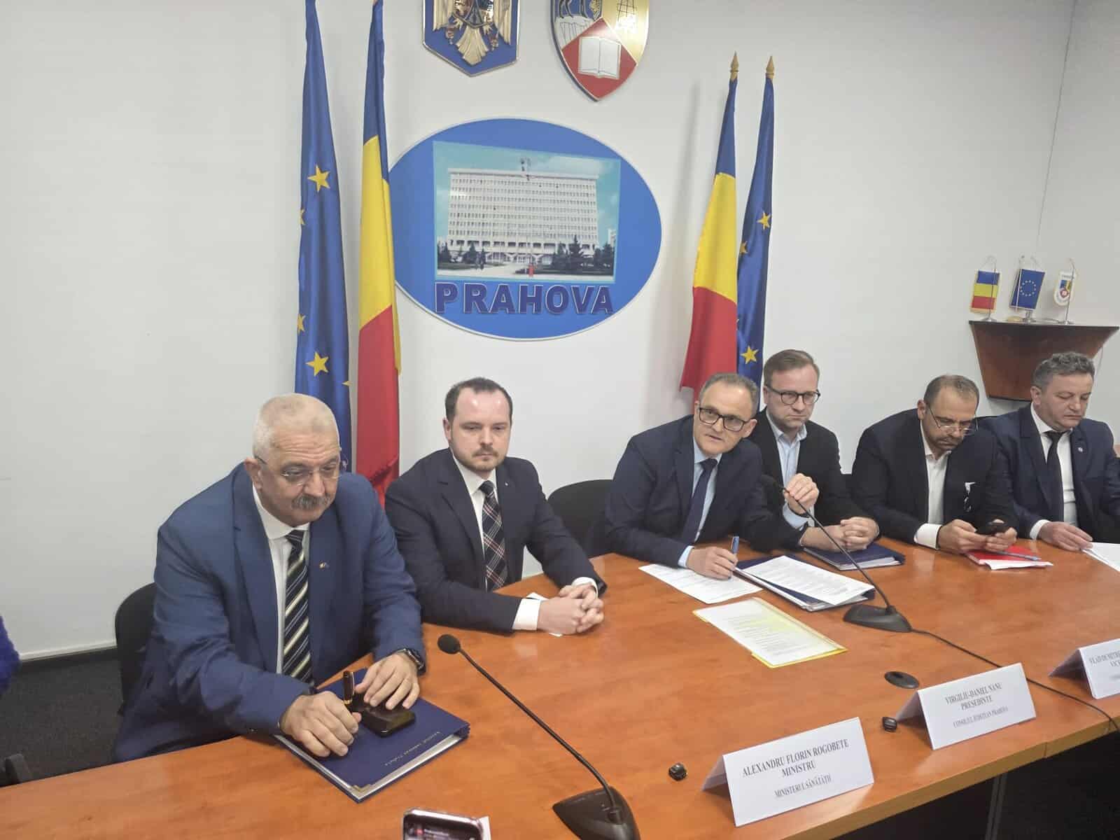 VIDEO: Spitalul CFR și managementul asistenței medicale de la Pediatrie au trecut la Consiliul Județean. Ministrul Sănătății: Este un moment important pentru Ploiești!