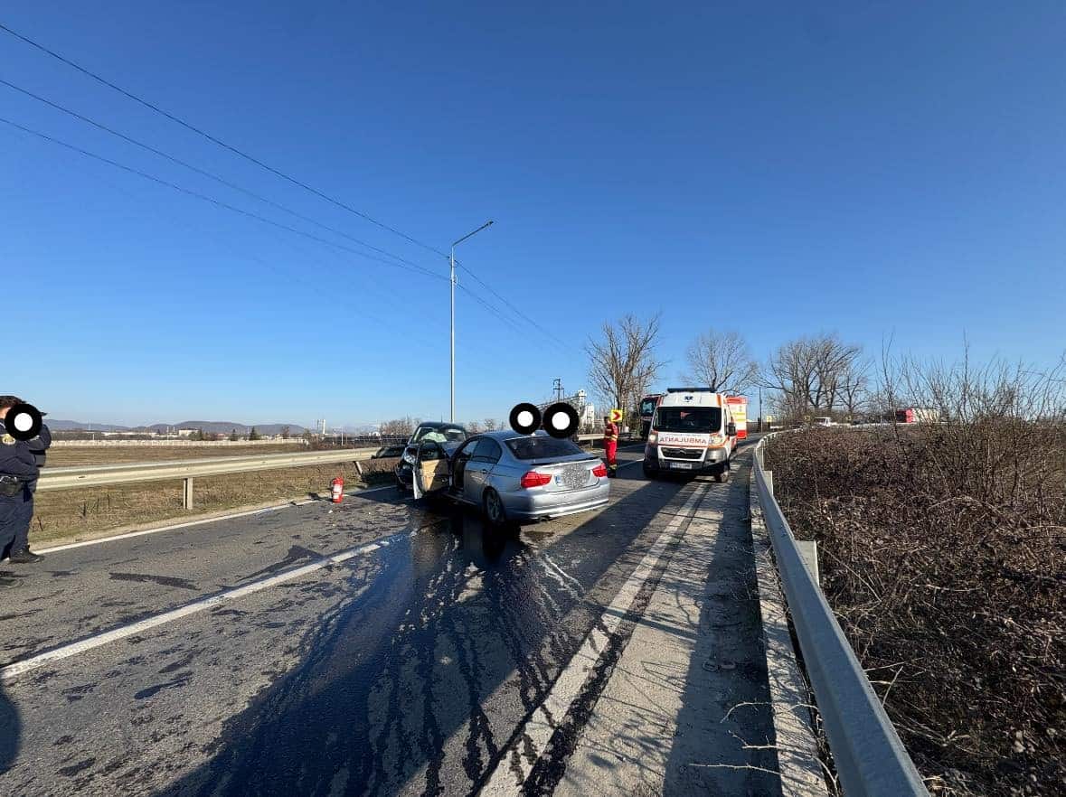 Accident grav în Florești. DJ 720 a fost blocat