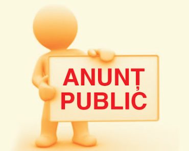 Anunț privind inițierea procedurii de modificare a unui proiect de construire