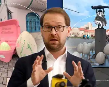 Dominic Fritz sparge la Timișoara sume monstru pentru decoruri de Paște. Un ou stradal sare de 500 de euro. În opoziție, USR critica decorurile festive și ONG-urile #rezist porneau petiții