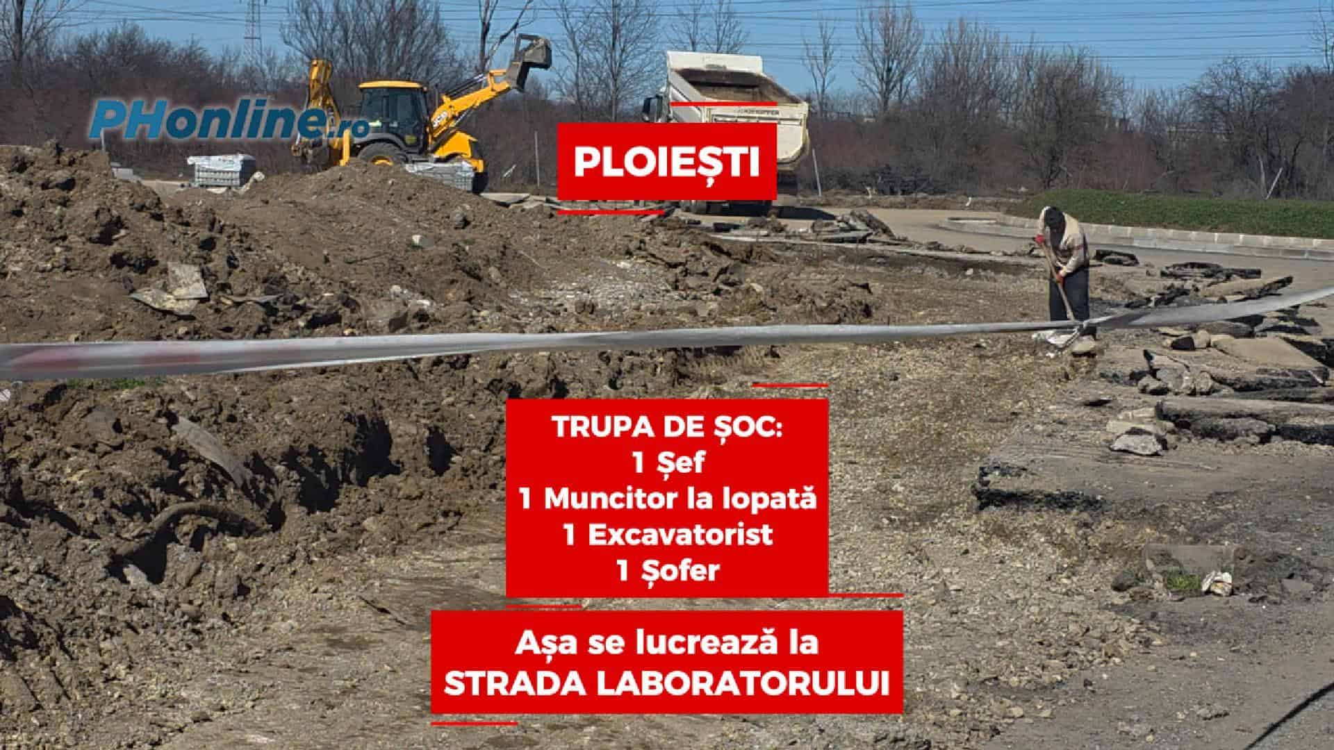 VIDEO: Ca în reclama cu Dorel. Așa se lucrează la străpungerea Laboratorului