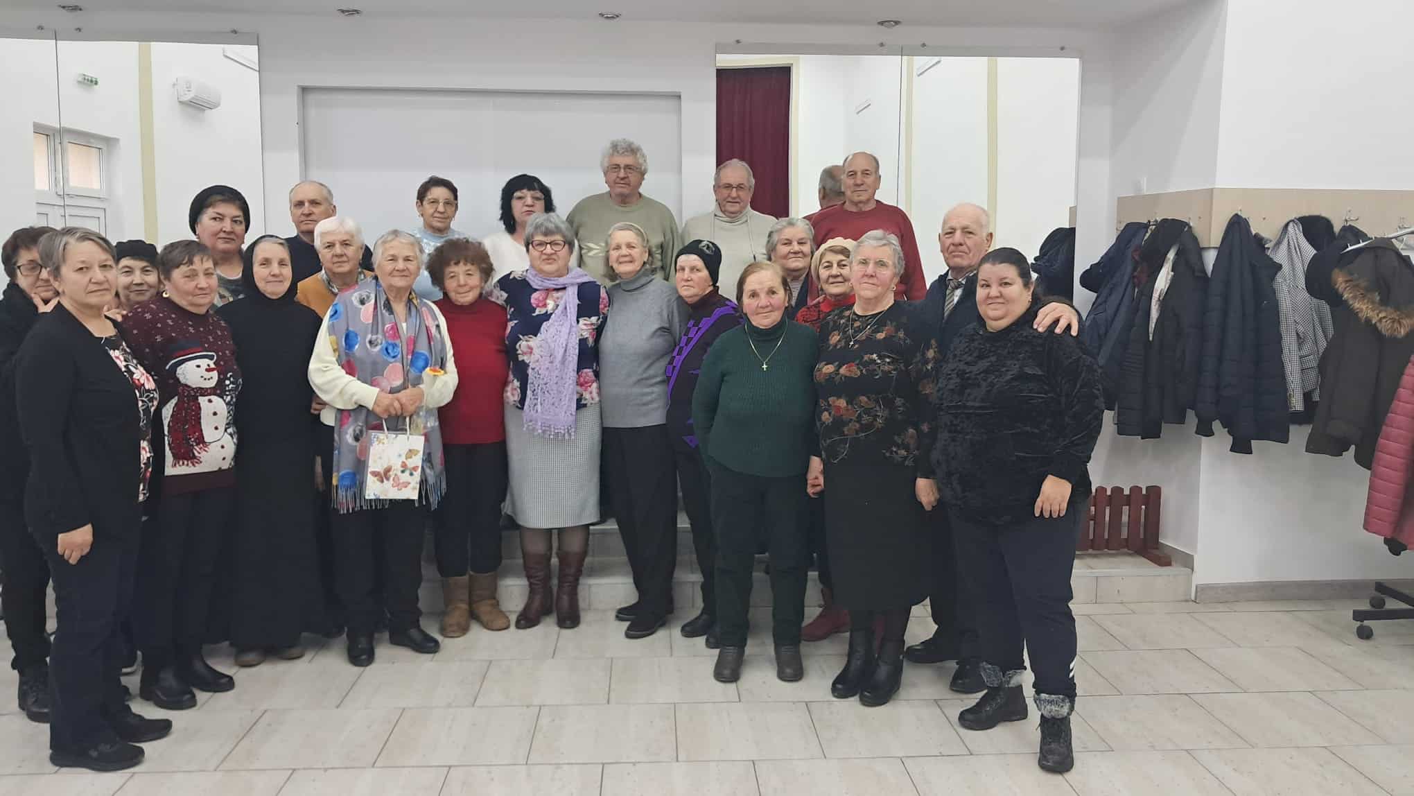 Clubul Pensionarilor din Ariceștii Rahtivani, activitate dedicată Mărțișorului