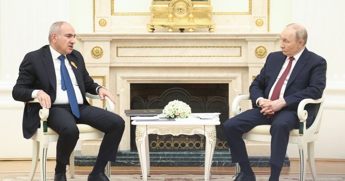 Putin îi spune premierului Armeniei că aderarea la UE e „imposibilă” și cere ca partide „proruse” să candideze la alegeri