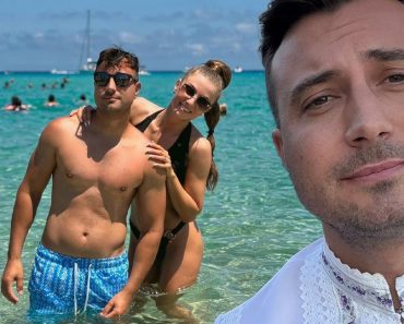 S-a aflat! Cine este tânăra alături de care Valentin Sanfira a apărut în vacanță
