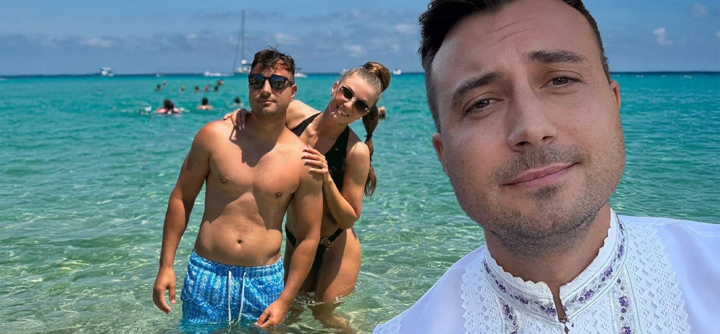 S-a aflat! Cine este tânăra alături de care Valentin Sanfira a apărut în vacanță