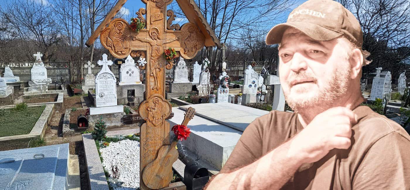 De Paște, Victor Socaciu petrecea cu mama fiicei și cu soția. Ambele s-au luptat să-i salveze viața. Ce scrie pe crucea artistului?