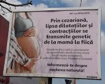 Cine se află în spatele panourile anti-cezariană din București. Sunt create de un ospătar și de un crainic de fotbal Cine se află în spatele panourile anti-cezariană din București. Sunt create de un ospătar și de un crainic de fotbal