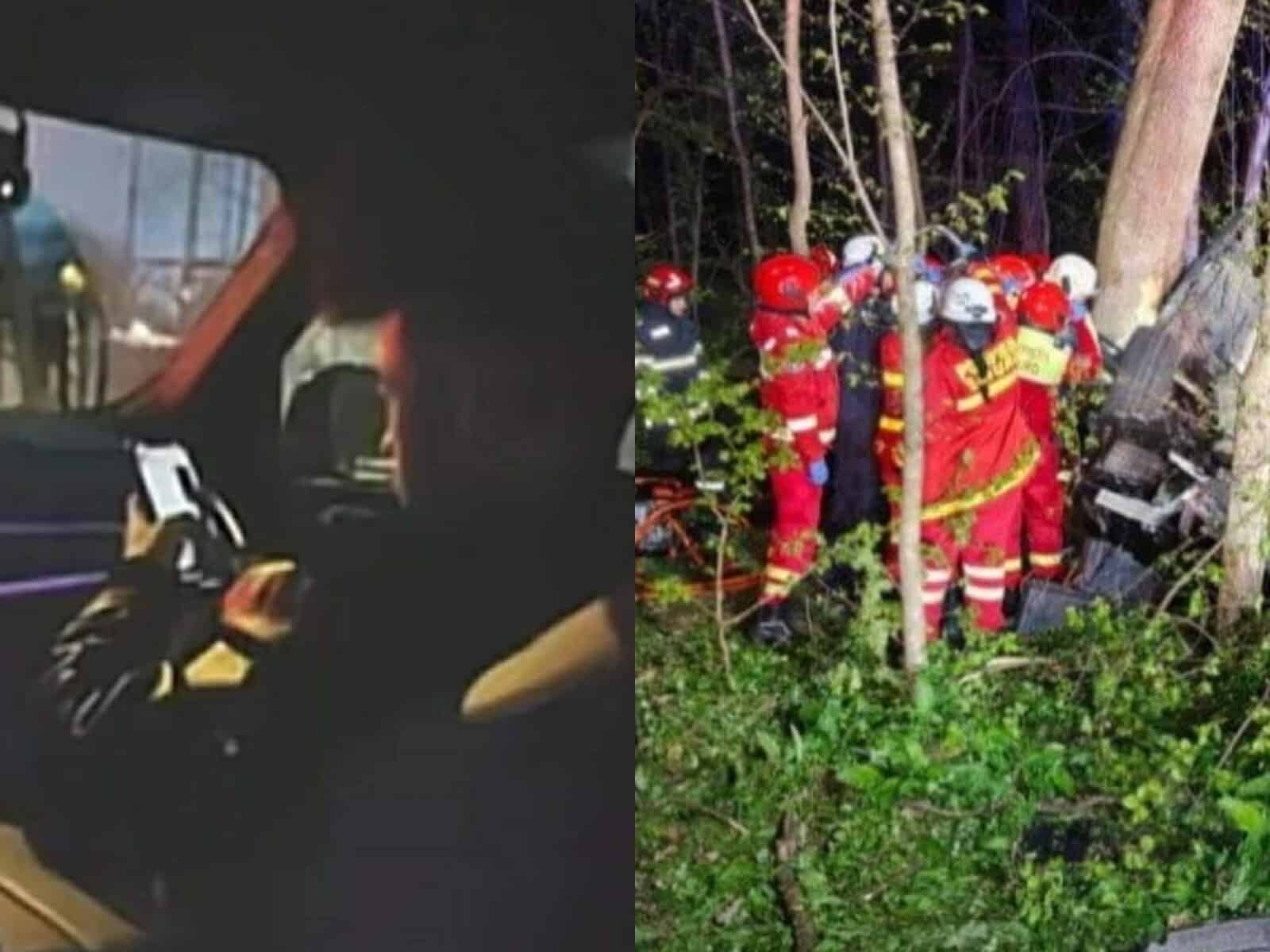 Imaginile durerii! Ce a apărut în pădurea Snagov, unde au murit David și Mihai