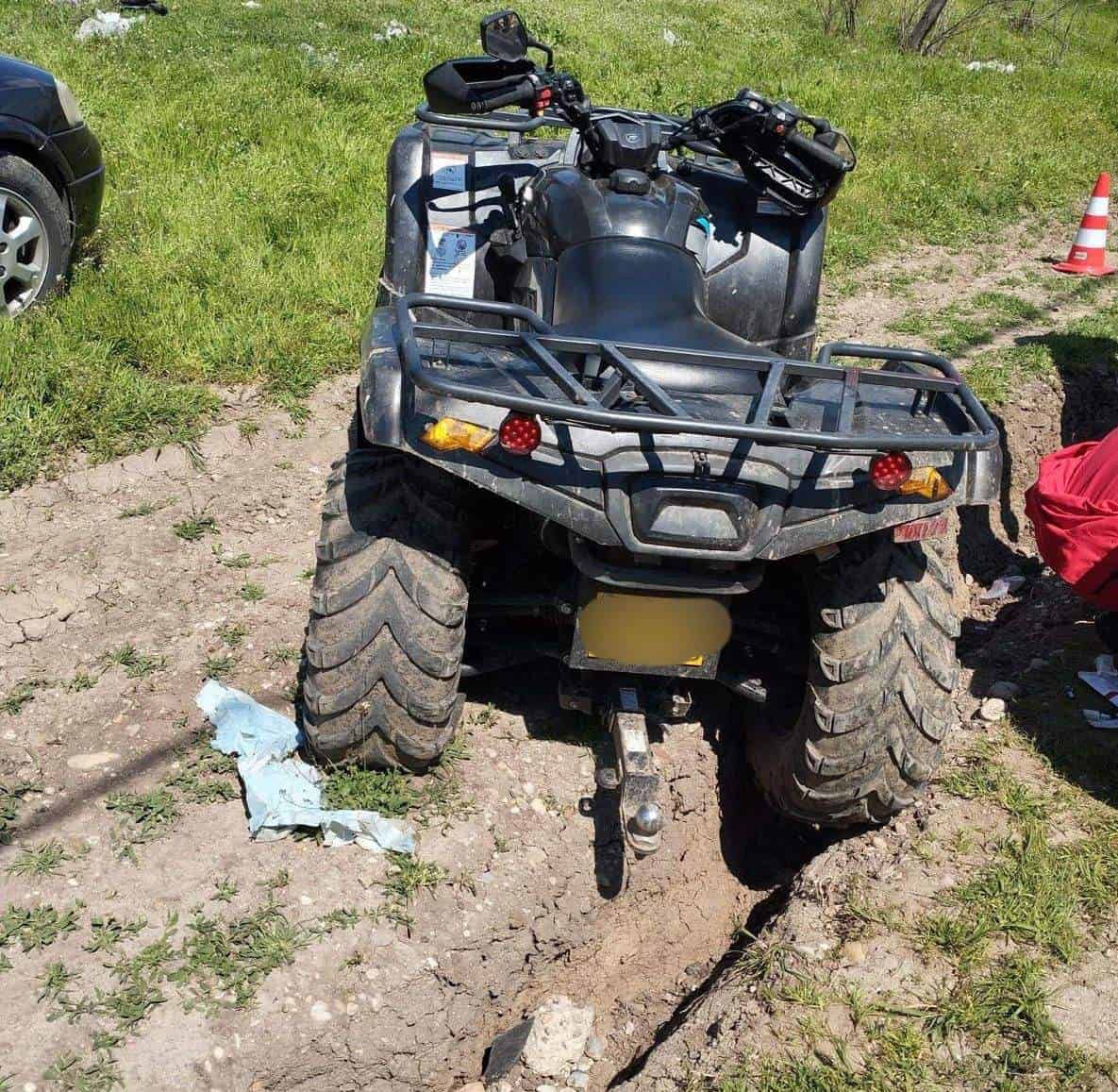 Tragedie în Dolj! Un adolescent de 13 ani a murit după ce s-a răsturnat cu ATV-ul