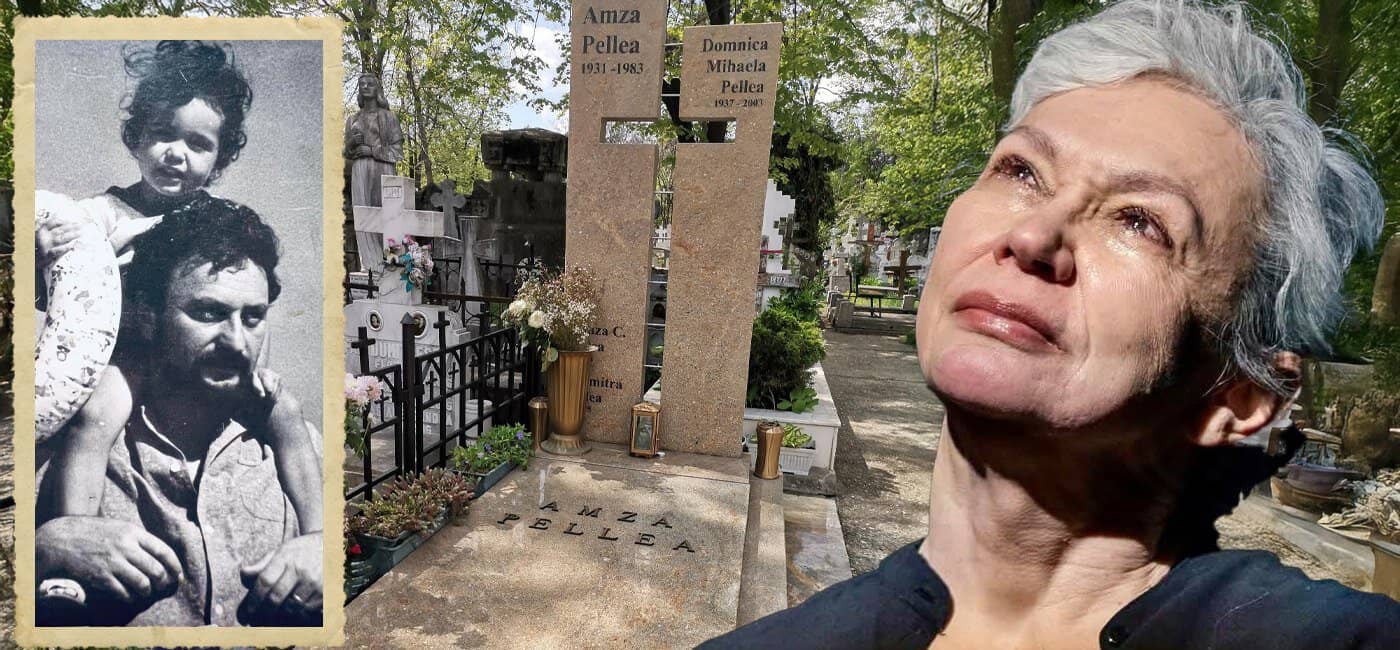Amza Pellea ar fi împlinit 95 de ani. Mesajul fiicei: „Tată, uneori îți simt mâna pe umeri!” Viciul care i-a scurtat zilele și cum arată mormântul lui Nea Mărin