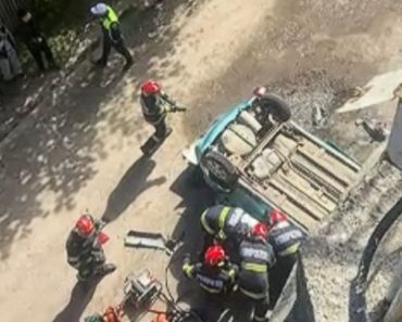 Accident cumplit la Iași! O șoferiță a murit după ce a căzut cu mașina de pe pod în timpul unei depășiri de TIR