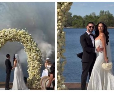 Ce melodie a ales Dorian Popa cât își aștepta mireasa la altar. Moment emoționat la ceremonie