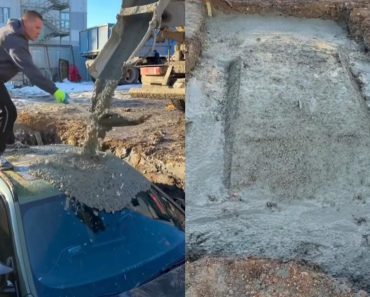 Un tată a îngropat bolidul de lux al fiului său după ce acesta a murit. Momentul a fost filmat