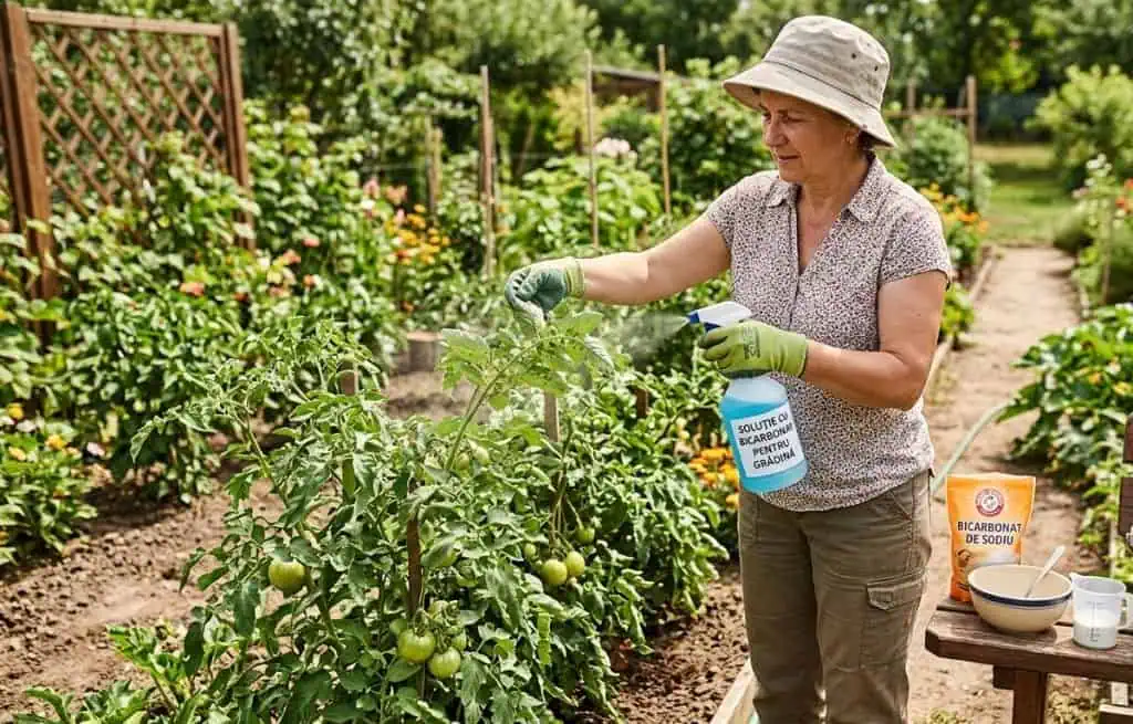 Bicarbonatul de sodiu, soluția naturală împotriva bolilor plantelor și a dăunătorilor. Cum îl folosești corect în grădină