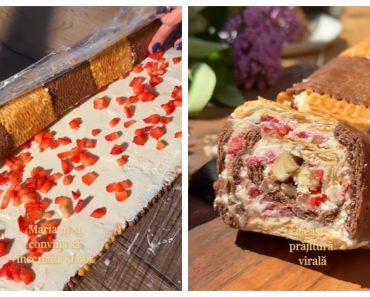 Arată spectaculos, se face în câteva minute și nu are nevoie de coacere. Cum se prepară desertul care a cucerit gospodinele pe TikTok