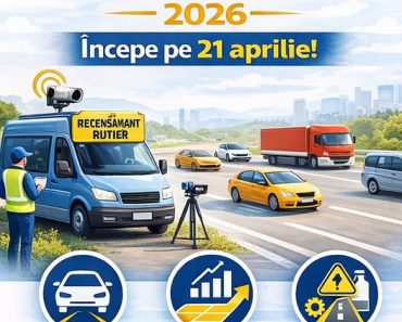 Se colectează date despre trafic în toată țara. A început Recensământul General de Circulație Rutieră