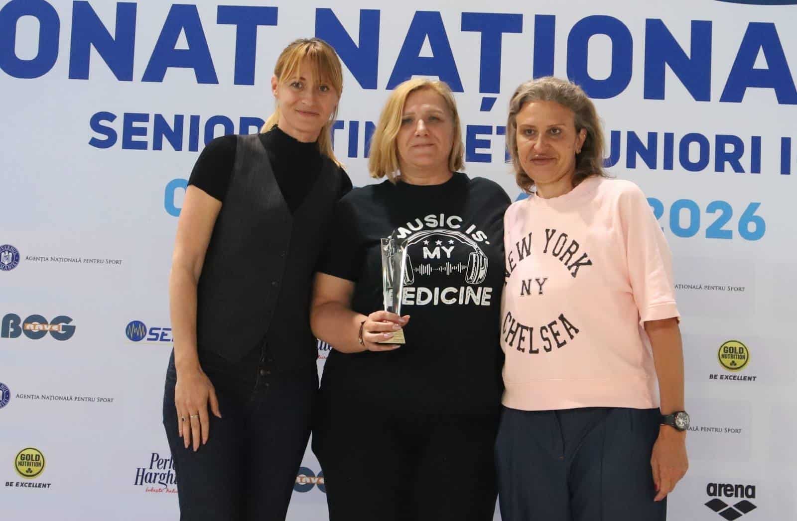 Respect pentru Tamara! Fosta mare înotătoare a fost premiată