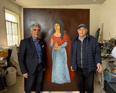 Portret monumental al Mariei Balsa, fiica lui Vlad Țepeș, pregătit pentru expunere în România și Italia