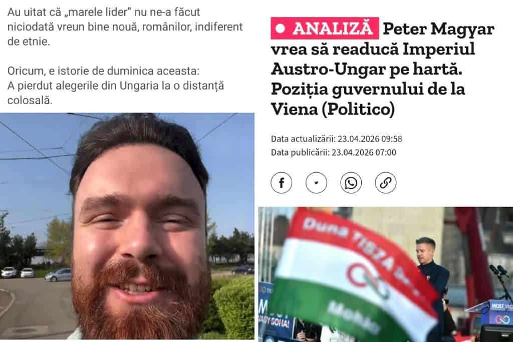 Mihai Tonsciuc, mâna dreaptă a lui Polițeanu, campanie la Budapesta pentru premierul care vrea să ne ia Transilvania! Tonciuc jubilează la victoria celui care visează să rupă harta României