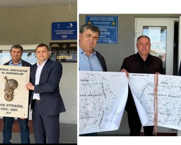 A patra placă a „Drumului Unirii – 1600” montată la Corpaci: traseul lui Mihai Viteazul prinde contur în Basarabia