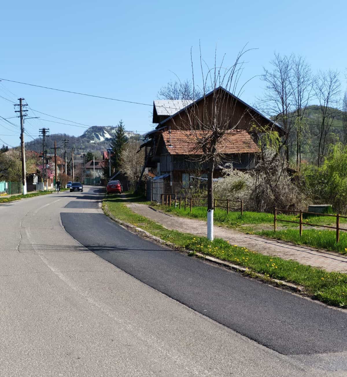 Primaria Slanic : Lucrări de reparații ale străzilor