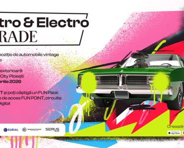 Shopping City Ploiești găzduiește o nouă ediție Retro & Electro Parade: o întâlnire unică între automobilele de epocă și cele electrice