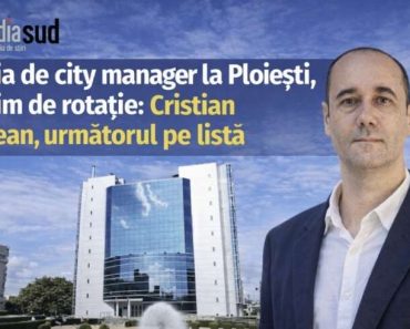 Ploieștiul va avea un nou city manager, al treilea în mai puțin de un an. Cristian Ardelean este fost consilier al primarului Mihai Polițeanu