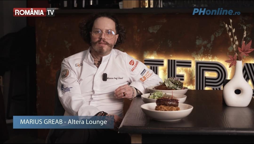 Bucătarul din spatele Altera Lounge, Marius Greab: poate mămăliga deveni fine dining?
