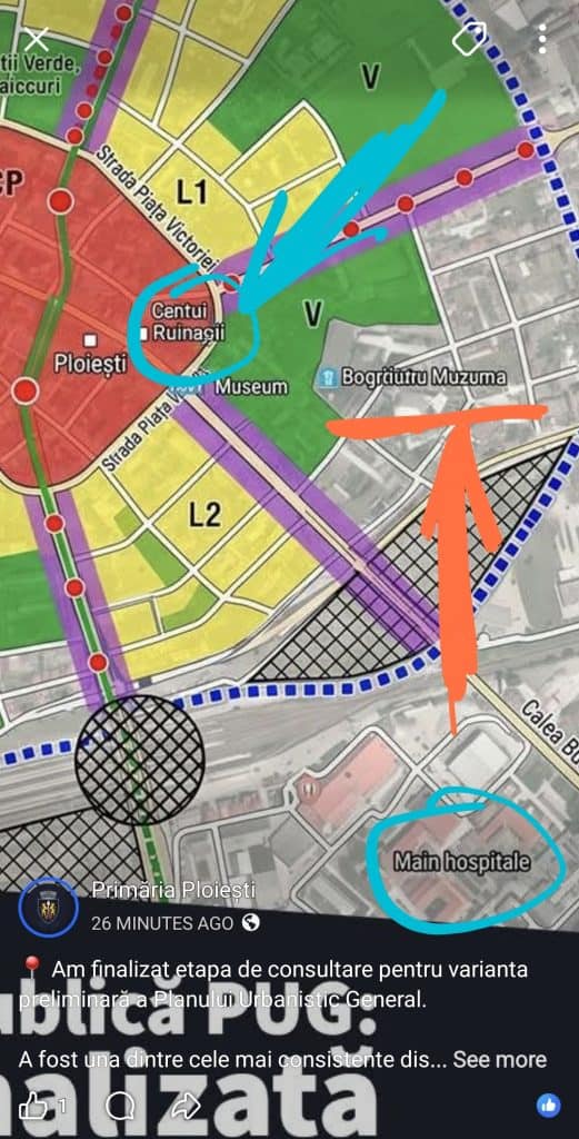 NOAPTEA MINȚII LA PRIMĂRIA PLOIEȘTI: După PUG-ul făcut pe Google, a venit „Planul de Viitor” generat cu Inteligența Artificială. Străzi inventate și denumiri halucinante pe Facebook!
