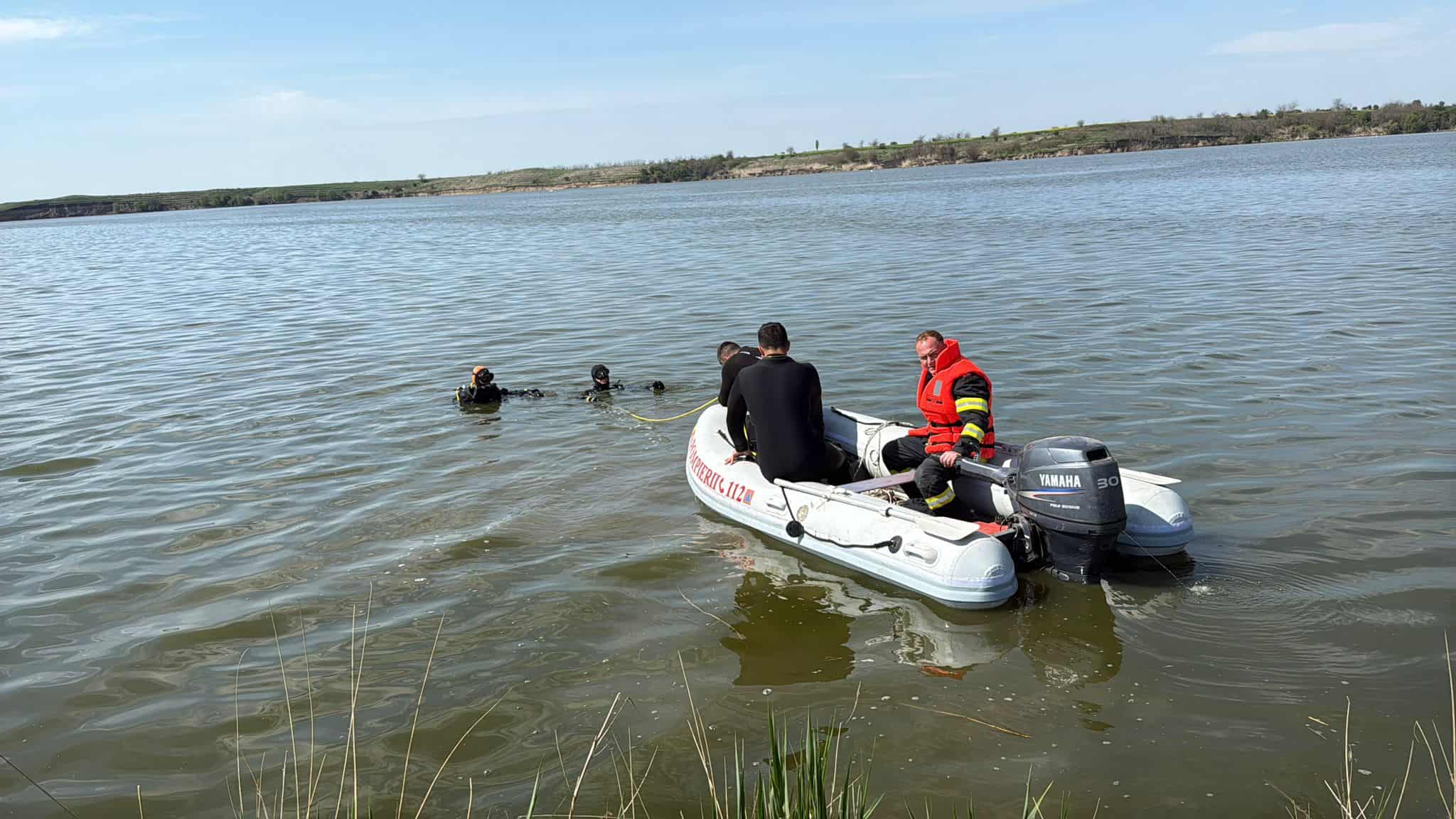 A fost găsit trupul bărbatului care s-a înecat în balta de la Boldești-Grădiștea