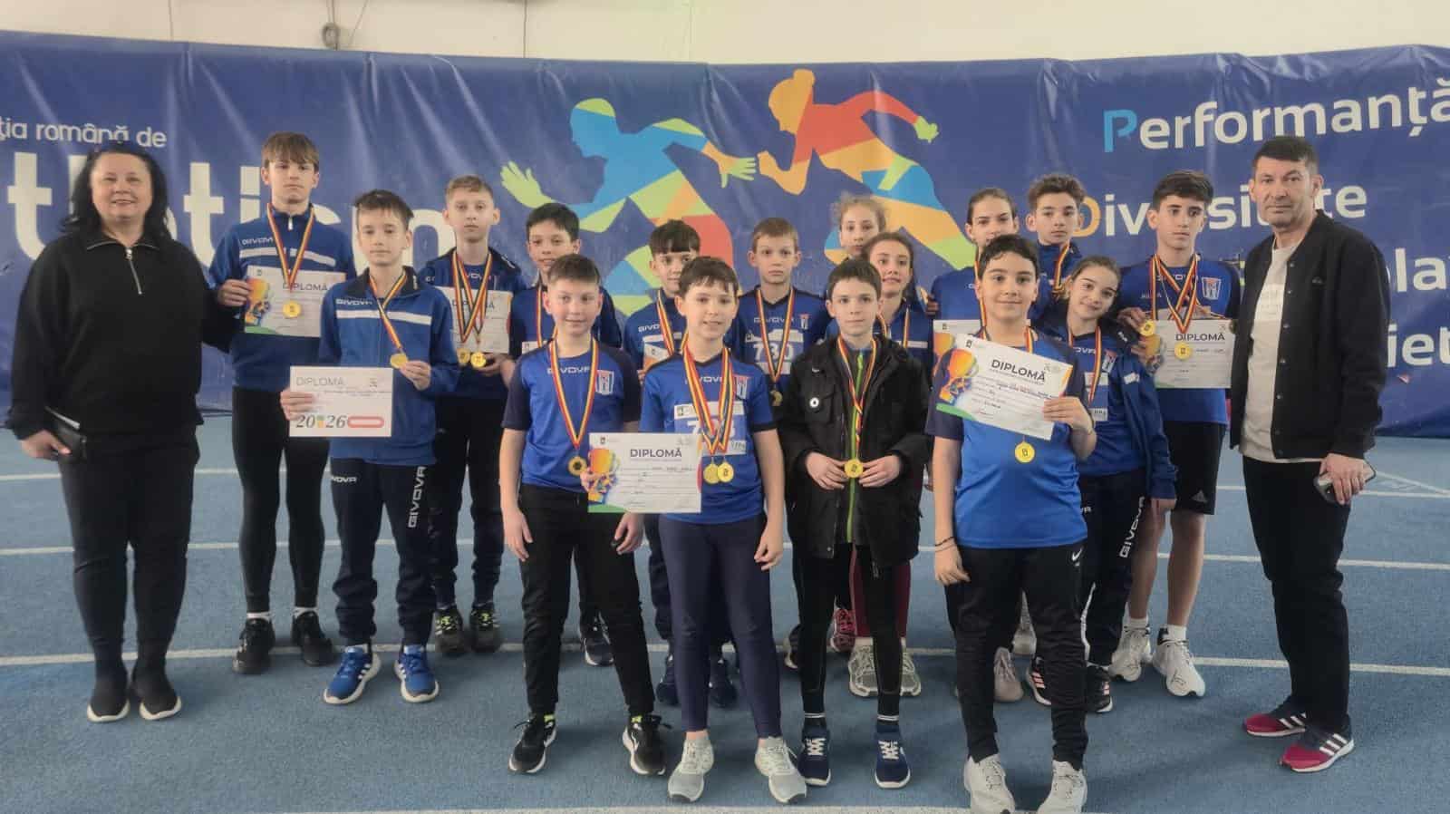 S-au bucurat de primăvară în Capitală! Atleții de la CSS Ploiești au câștigat 17 medalii