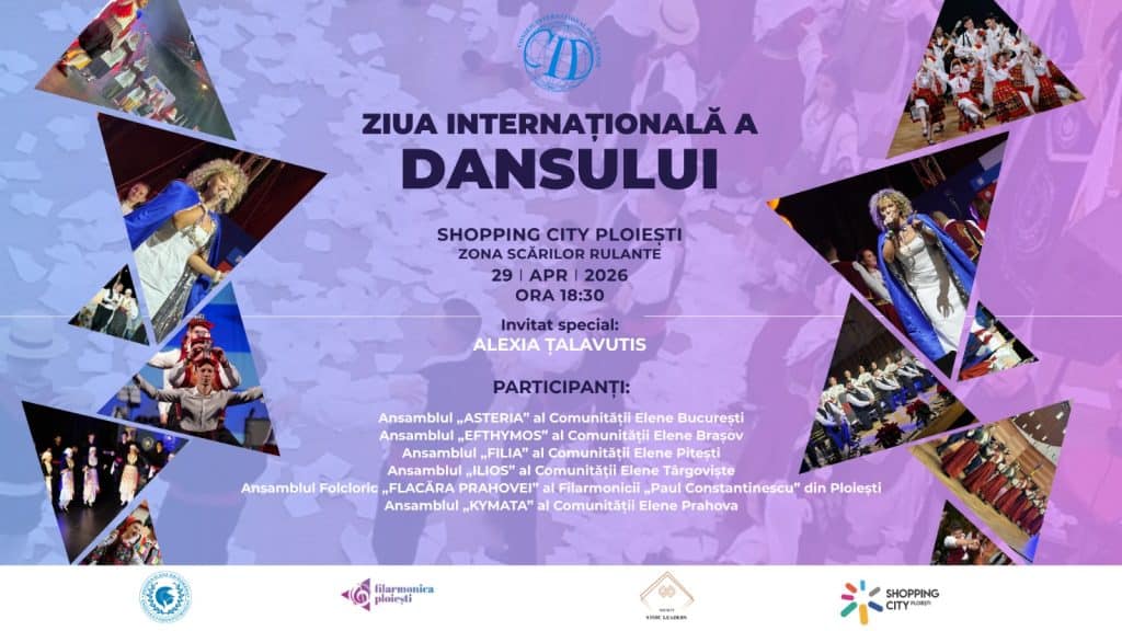 Shopping City Ploiești celebrează Ziua Internațională a Dansului printr-un spectacol multicultural plin de ritm și tradiție