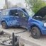 FOTO: Accident la Râfov. Două victime, transportate la spital