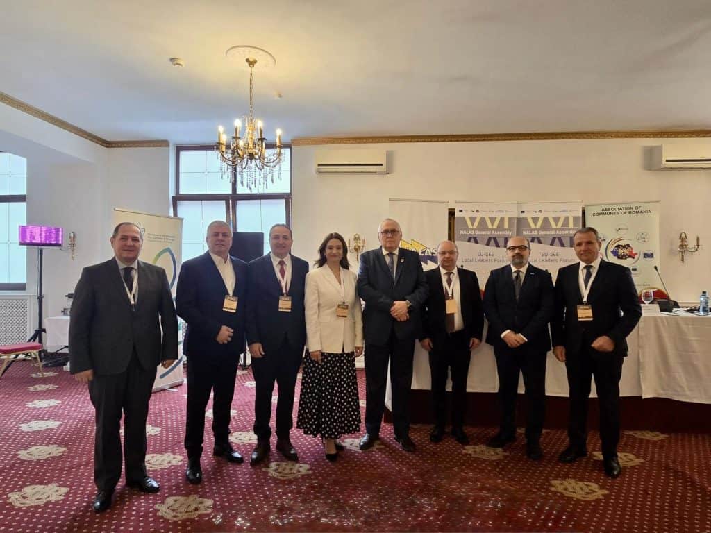 Președintele ACoR Prahova susține dezvoltarea echilibrată a mediului rural la reuniunea NALAS de la Sibiu