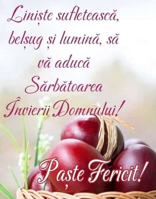 Mesaj de Paște transmis de către primarul comunei Albești – Paleologu Mesaj de Paște transmis de către primarul comunei Albești – Paleologu