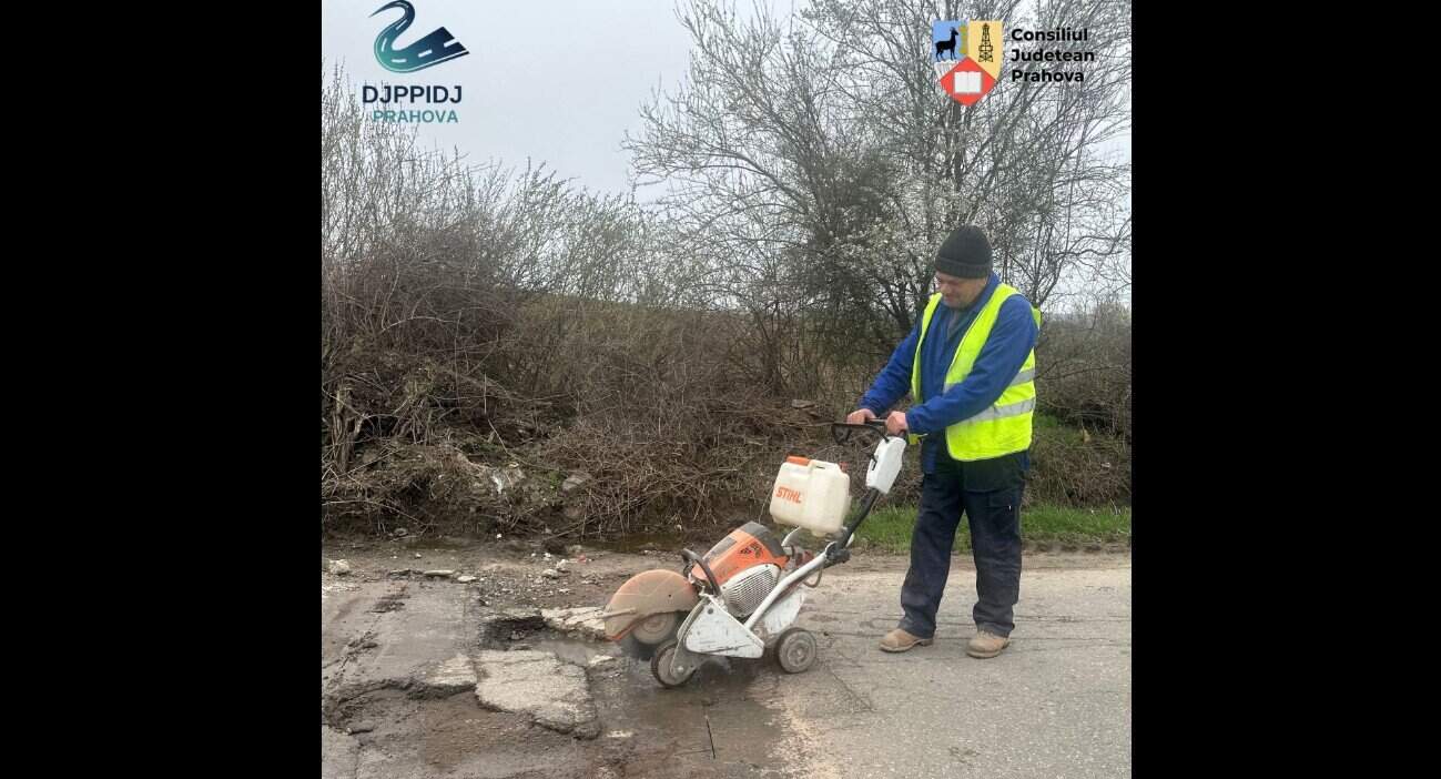 Președintele CJ Prahova, Virgil Nanu, a dispus repararea drumului Bucov-Plopu-Iordăcheanu