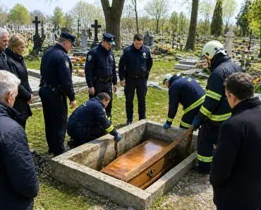 Mormântul unui bărbat a fost deschis, după ce familia a auzit zgomote ciudate ieșind din sicriu: „L-am strigat „tată!”