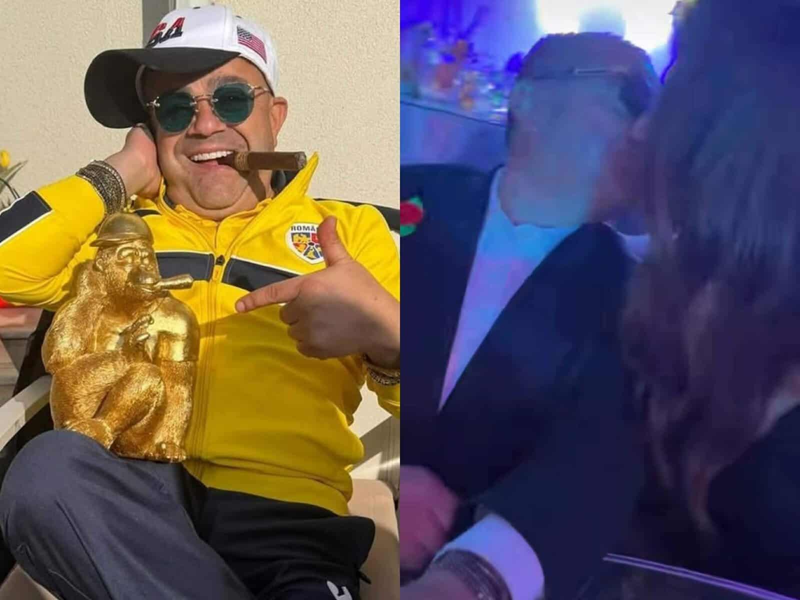 Reacția incredibilă a lui Adrian Minune, după ce a apărut sărutându-se pe gură cu altă femeie! Manelistul nu se ascunde