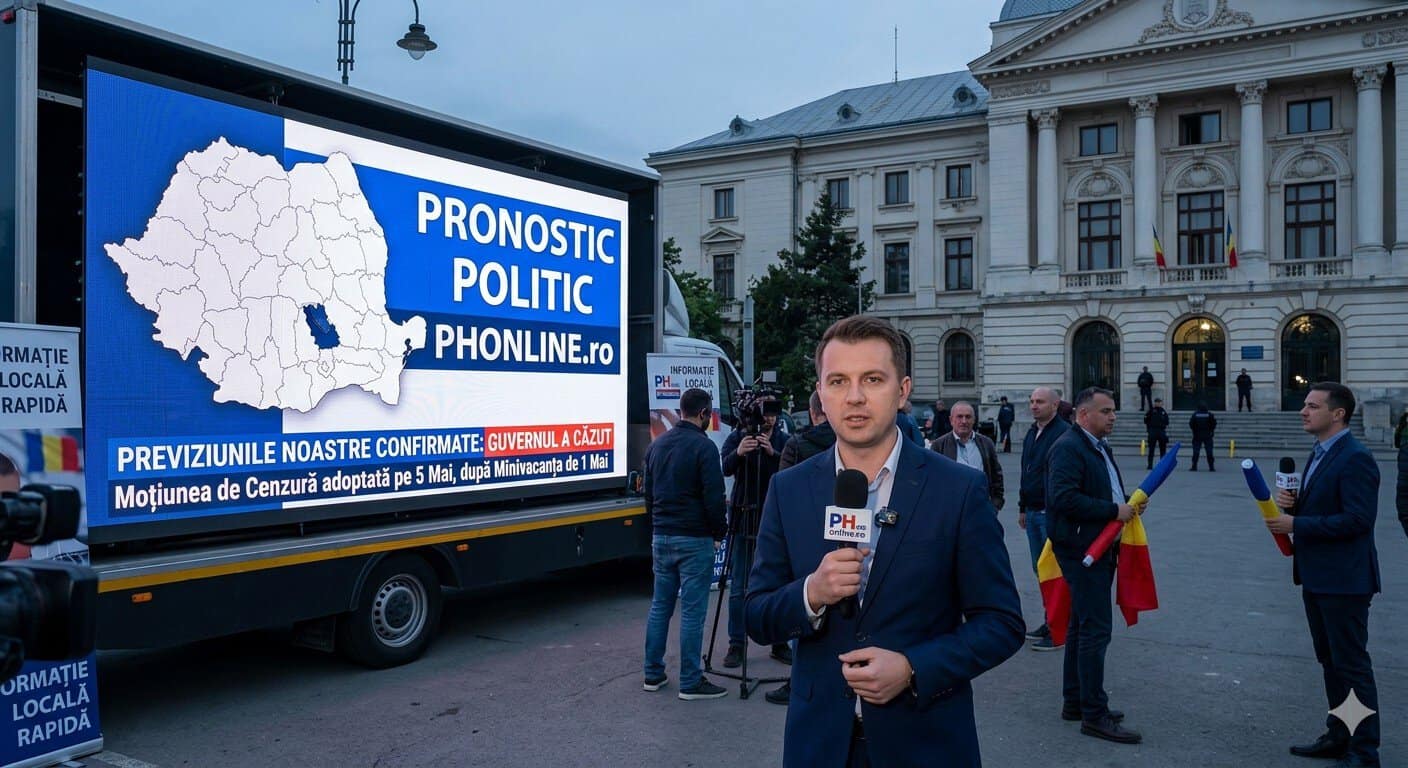 PRONOSTIC POLITIC PHONLINE CONFIRMAT: Am avut dreptate „la virgulă”! Guvernul Bolojan a căzut după scenariul anticipat de noi