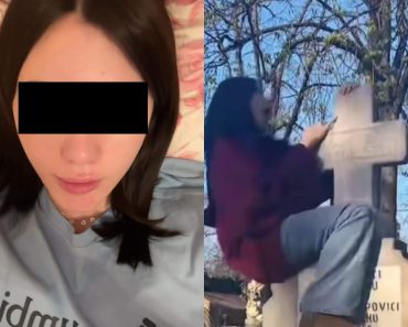 Cine este tânăra care a dansat pe un mormânt din cimitirul Bellu! Este cunoscută pe TikTok