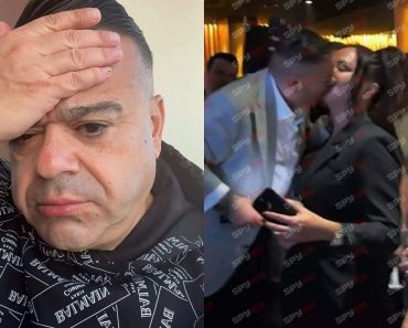 Adrian Minune, sărut pasional pe buze cu o altă domnișoară! Manelistul a fost prins în fapt din nou | VIDEO
