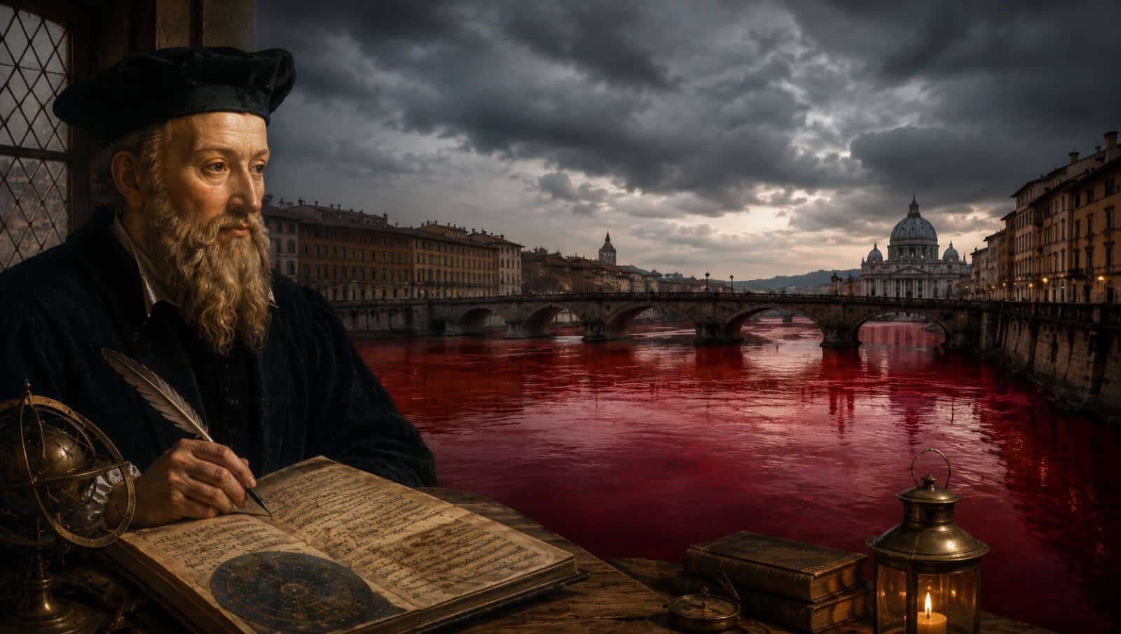 Profețiile lui Nostradamus pentru 2026: o regiune din Europa va fi „inundată în sânge”