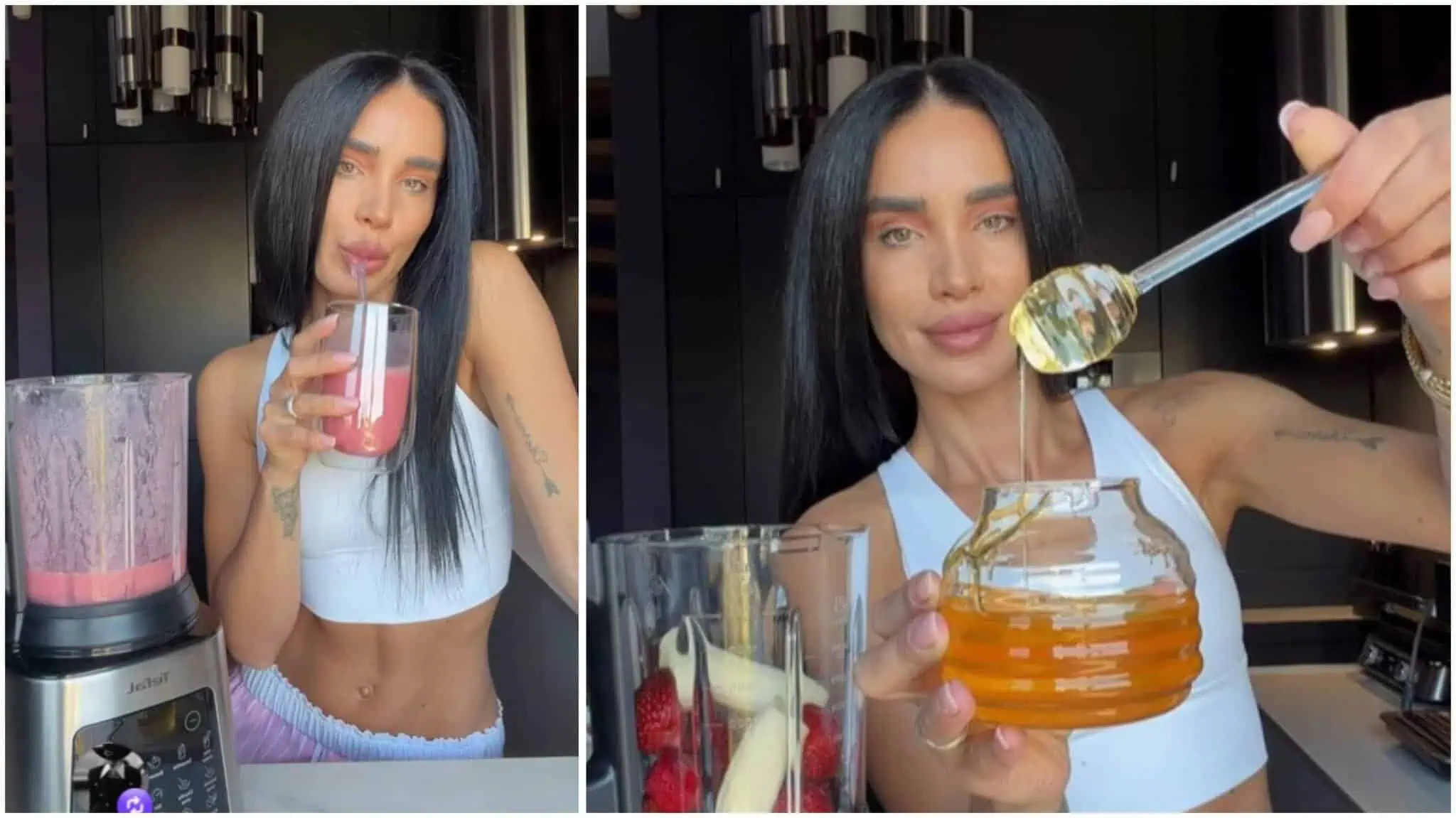 Adelina Pestrițu oferă fanilor săi rețeta unui smoothie gustos și sănătos: „Este energizant, bogat în vitamina C și potasiu”