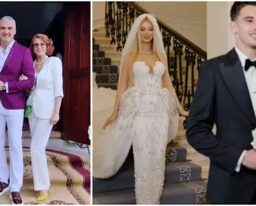 Monica Davidescu, Aurelian Temișan și fiica lor, eleganți și asortați la nunta Andreei Bălan: „Casă de piatră și sufletul plin de iubire” Monica Davidescu, Aurelian Temișan și fiica lor, eleganți și asortați la nunta Andreei Bălan: „Casă de piatră și sufletul plin de iubire”