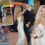 A început petrecerea! Cum și-au făcut intrarea Andreea Bălan și Victor Cornea în localul de lux