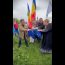 Diana Șoșoacă a sfâșiat drapelul UE de Ziua Europei. În aceeași zi a fost a fost la Ambasada Rusiei