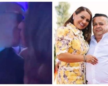 Cum a apărut Adrian Minune alături de soție, după ce s-a sărutat cu soacra lui BDLP. Cati pare că nu este în apele ei